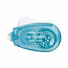 ドットライナープチモア青使い切り強粘着