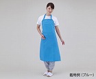 防水カラーエプロン　（ブルー）　×１０