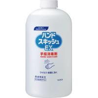 ハンドスキッシュＥＸ手指消毒剤　付替８００ｍｌ×６