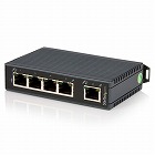 スイッチングハブ　５ポート産業用　ＤＩＮレール取付【取寄品】