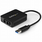 ＵＳＢ　３．０　光ファイバ変換アダプタ　２芯ＳＣ【取寄品】
