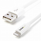Ｌｉｇｈｔｎｉｎｇ‐ＵＳＢ変換ケーブル　１ｍ　白【取寄品】
