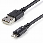 Ｌｉｇｈｔｎｉｎｇ‐ＵＳＢ変換ケーブル　３ｍ　黒【取寄品】