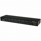 シリアルＲＳ２３２Ｃハブ　ＵＳＢ接続　１６ポート【取寄品】