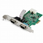 ＲＳ２３２Ｃシリアル増設ＰＣＩｅカード　２ポート【取寄品】
