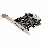 ＵＳＢ　３．０　増設用ＰＣＩｅカード　２ポート【取寄品】