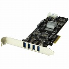 ＵＳＢ　３．０　増設用ＰＣＩｅカード　４ポート【取寄品】
