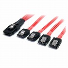 ＳＦＦ‐８０８７‐４ｘ　ＳＡＴＡケーブル　５０ｃｍ【取寄品】