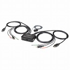 ＫＶＭスイッチ　２ポート　ＤｉｓｐｌａｙＰｏｒｔ【取寄品】
