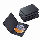 ＤＶＤスリムトールケース１０枚パック　ブラック
