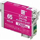 リサイクルインク　エプソン　ＩＣＭ６５　マゼンタ