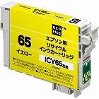 リサイクルインク　エプソン　ＩＣＹ６５　イエロー