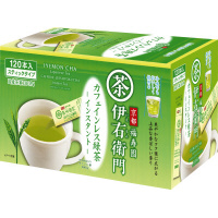 カフェインレス緑茶スティック　１２０本×５