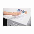 デスクマット　透明／中厚　下敷無　１３９５×６９５