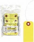 カラー荷札　黄　６号　豆　　２００枚