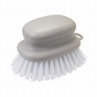 お風呂のブラシ　グレー