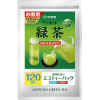 ワンポット緑茶ティーバッグ　１２０袋