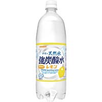 伊賀の天然水強炭酸水レモン　１０００ｍｌ　１２本