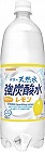 伊賀の天然水強炭酸水レモン　１０００ｍｌ　１２本