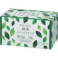 おもてなし用緑茶スティックタイプ×３