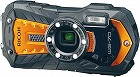 防水防塵デジタルカメラ　オレンジ