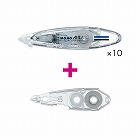 モノエアーペン型詰替式５ｍｍ幅モノ×１０＋詰替１個