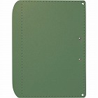 Ａ４サイズにおりたためるＡ３クリップボード＋カーキ