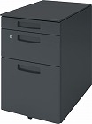 リーンデスク　ワゴン　ブラック　Ｖ３