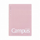 キャンパスソフトリング（ドット罫）セミＢ５　ピンク