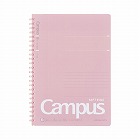 キャンパスソフトリング（ドット罫）Ａ５　ピンク