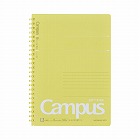 キャンパスソフトリング（ドット罫）Ａ５　黄