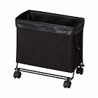 キャスター付きかばんカゴ　スリムタイプ×３