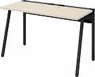 リーンデスク　Ｄ６００Ｗ１２００　黒脚　ＮＡ