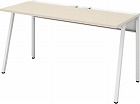 リーンデスク　Ｄ６００Ｗ１４００　白脚　ＮＡ