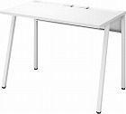 リーンデスク　Ｄ６００Ｗ１０００　白脚　ＷＨ