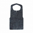 不織布エプロン　黒　３０枚入×５