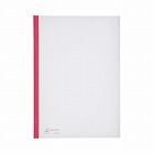 スライドバーファイルＡ４縦２０枚とじ赤１０冊×１０