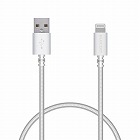 Ｌｉｇｈｔｎｉｎｇケーブル　高耐久　０．５ｍ　白