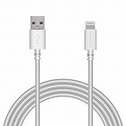 Ｌｉｇｈｔｎｉｎｇケーブル　高耐久　２．０ｍ　白