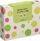 取り出しやすいポリエチレン手袋高密度ポップ×３