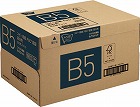 ＦＳＣ（Ｒ）認証　コピー用紙　高白色　Ｂ５　１箱