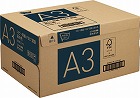 ＦＳＣ（Ｒ）認証　コピー用紙高白色Ａ３　２‐４箱