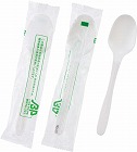 袋入りバイオプラスプーン　１００本×３０