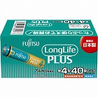 アルカリ乾電池ロングライフプラス単４形４０本