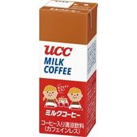 ミルクコーヒー紙パック　２００ｍｌ　２４本