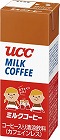 ミルクコーヒー紙パック　２００ｍｌ　２４本