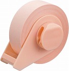 テープノクリップフセン　パステルピンク×３