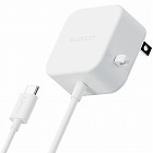 ＡＣ充電器　Ｃケーブル一体型　１．５ｍ　ホワイト