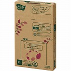 取り出しやすい再生原料入ＬＤゴミ袋４５Ｌ乳白