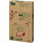 取り出しやすい再生原料入ＬＤゴミ袋７０Ｌ乳白